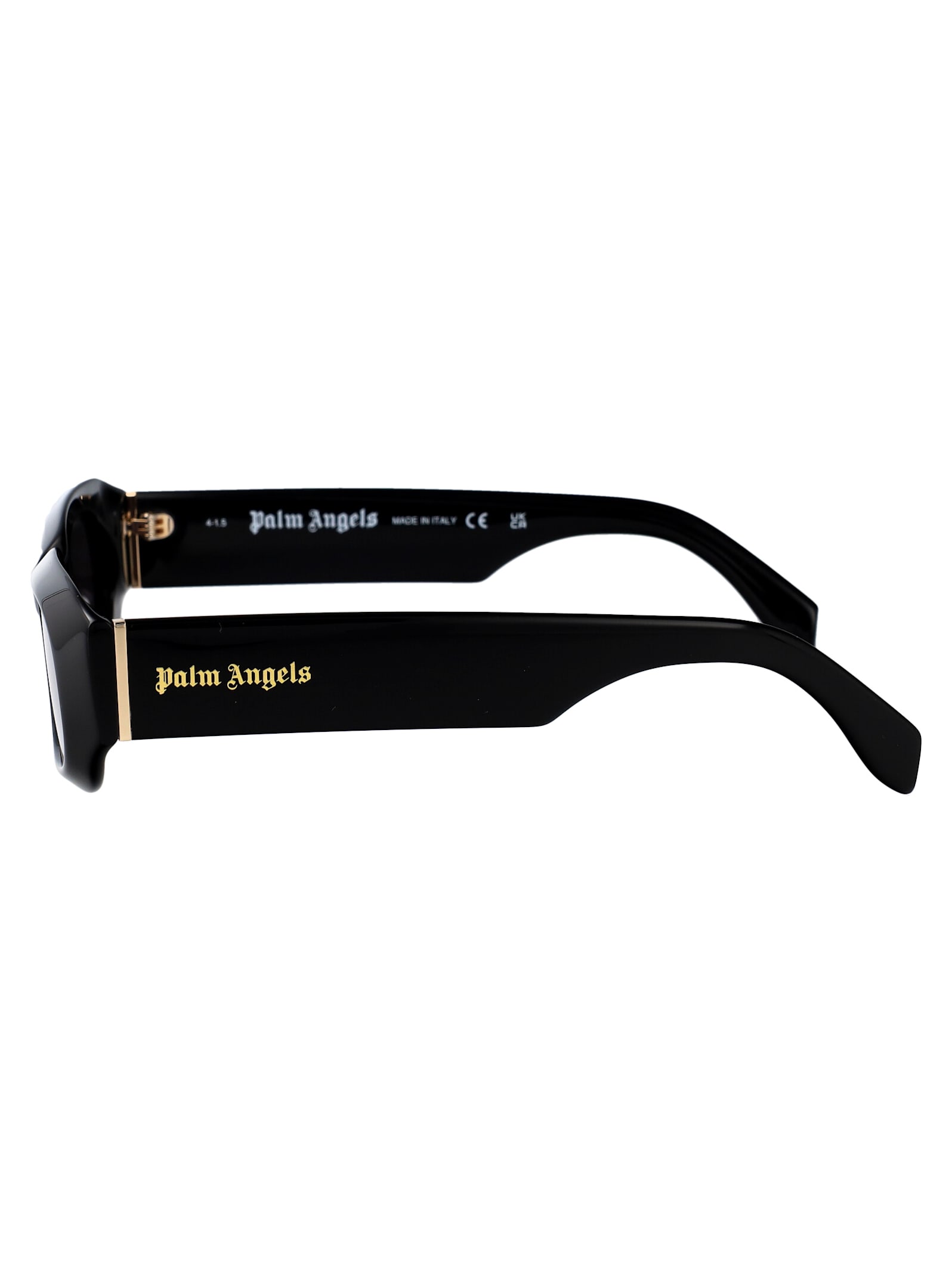Palm Angels Noah Sunglasses In Black Dark Grey