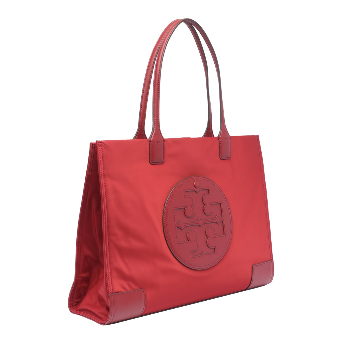 Shop Tory Burch Ella Tote Bag In Red