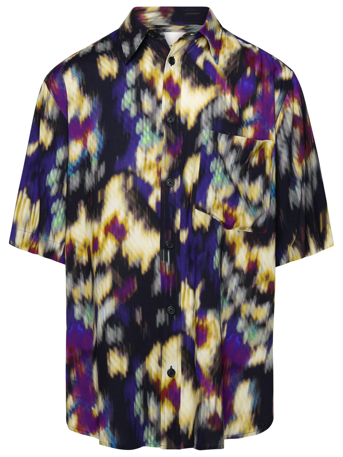 Shop Isabel Marant Vabilio Multicolor Viscose Shirt