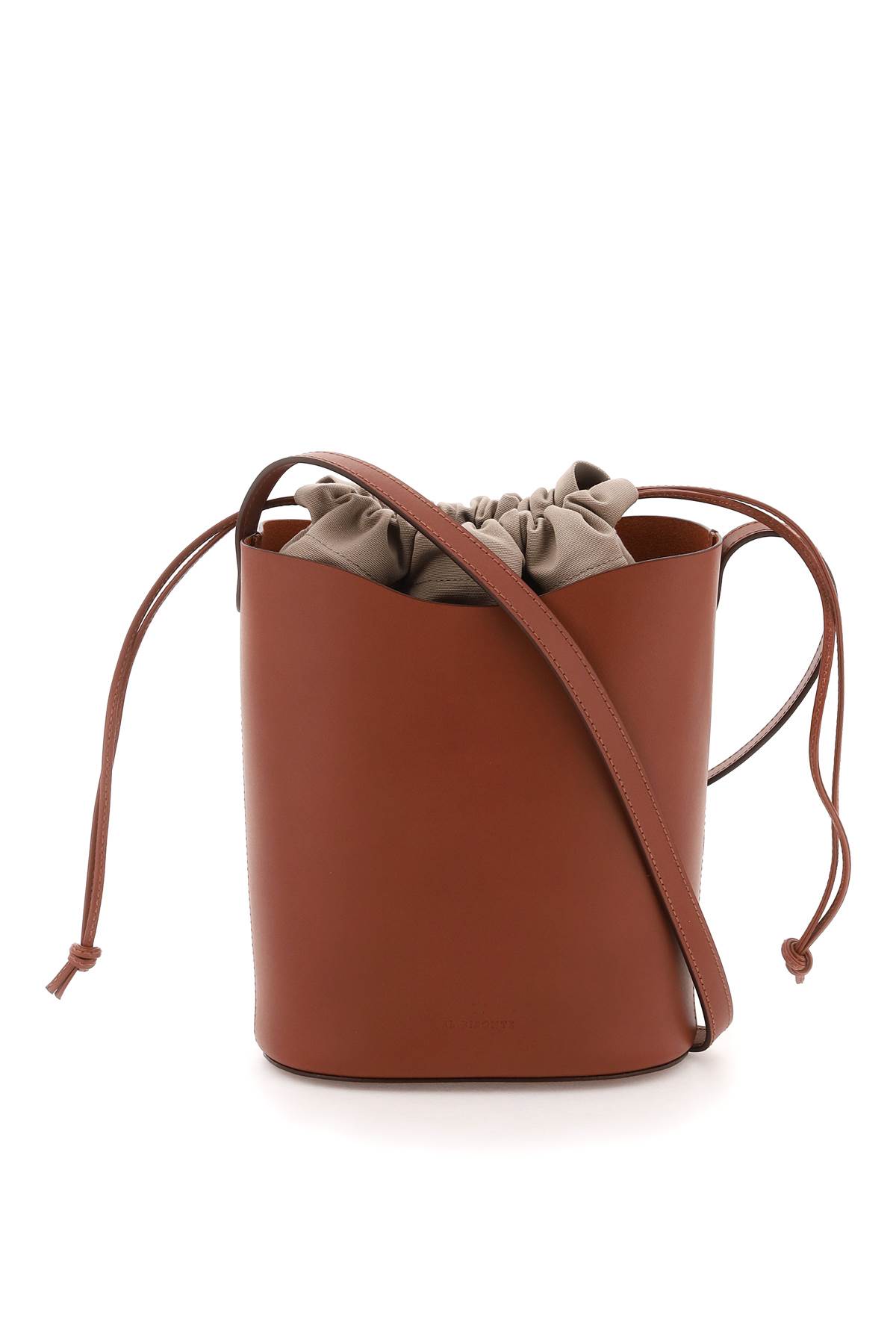 Il Bisonte Leather Bucket Bag
