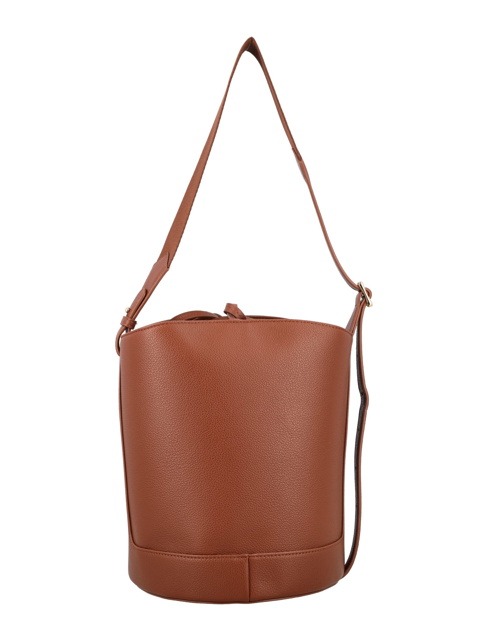 Shop Apc Ana Bucket Bag In Hazelnut