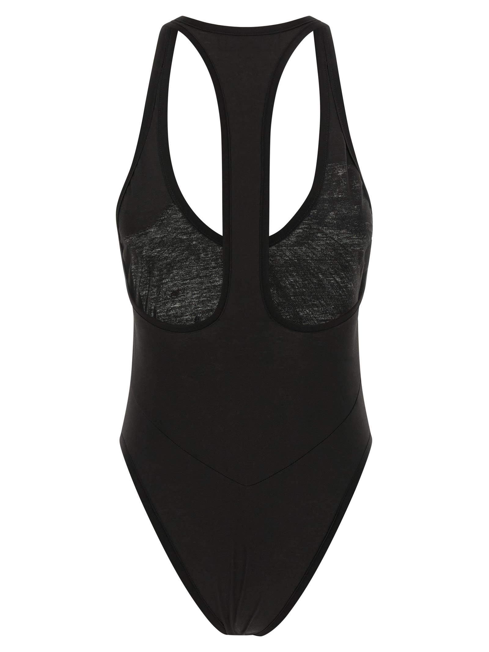 Dsquared2 Bettter X  'racer' Bodysuit In Black