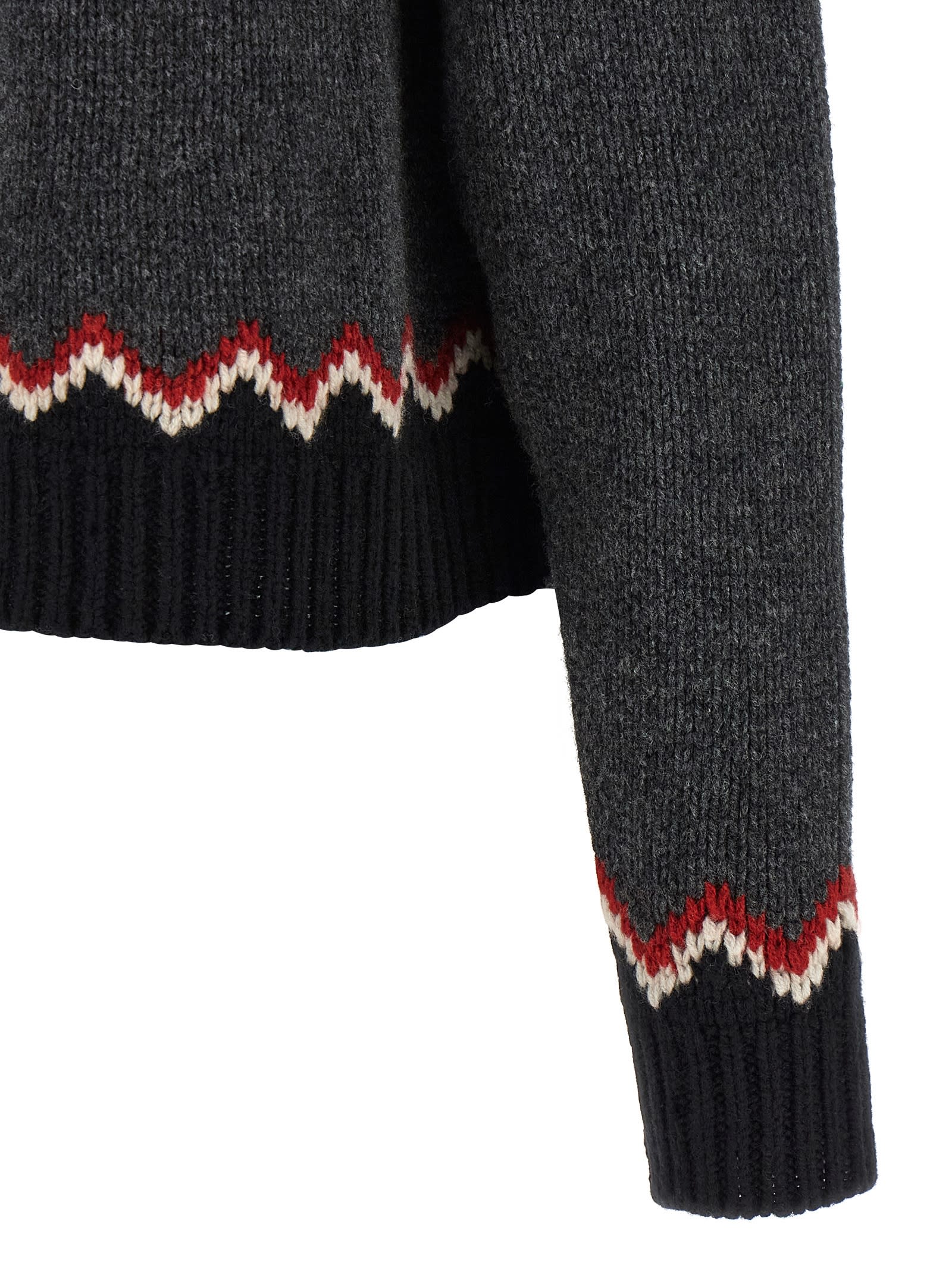 Alanui Sweet Winter Sweater In Gray