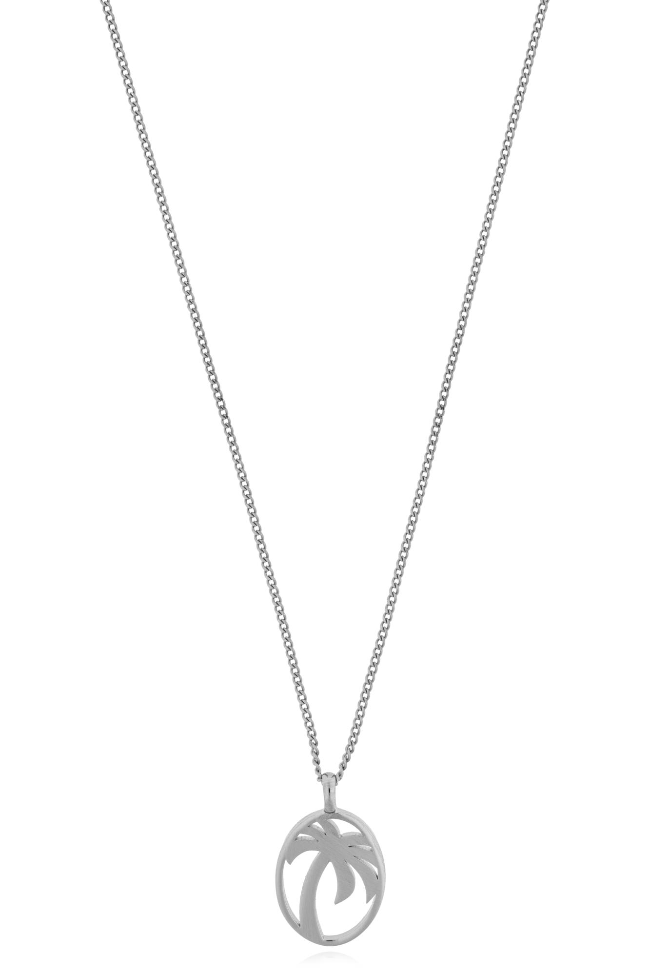 Necklace With Logo-shaped Pendant