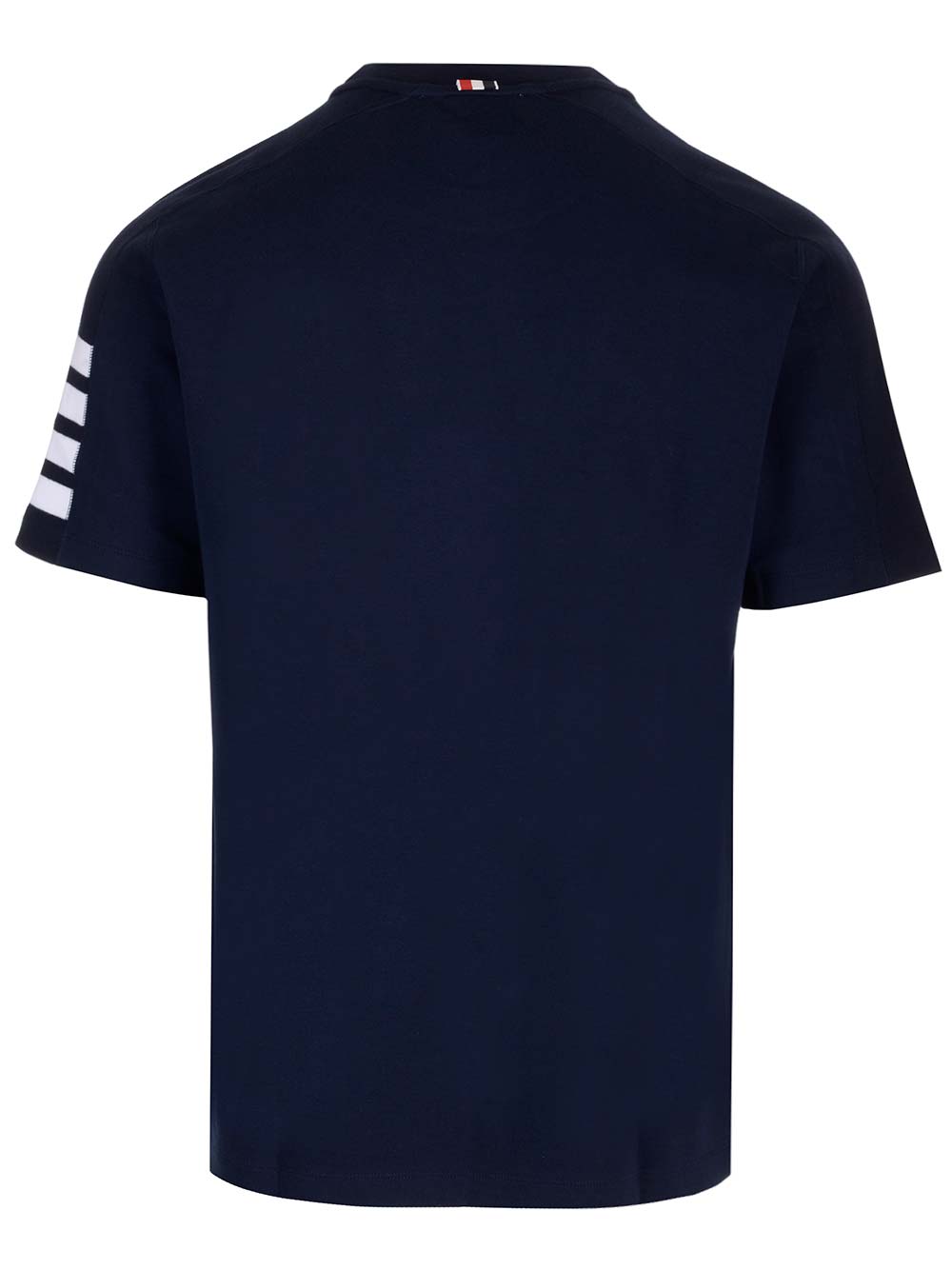 Shop Thom Browne 4-bar T-shirt In Blue