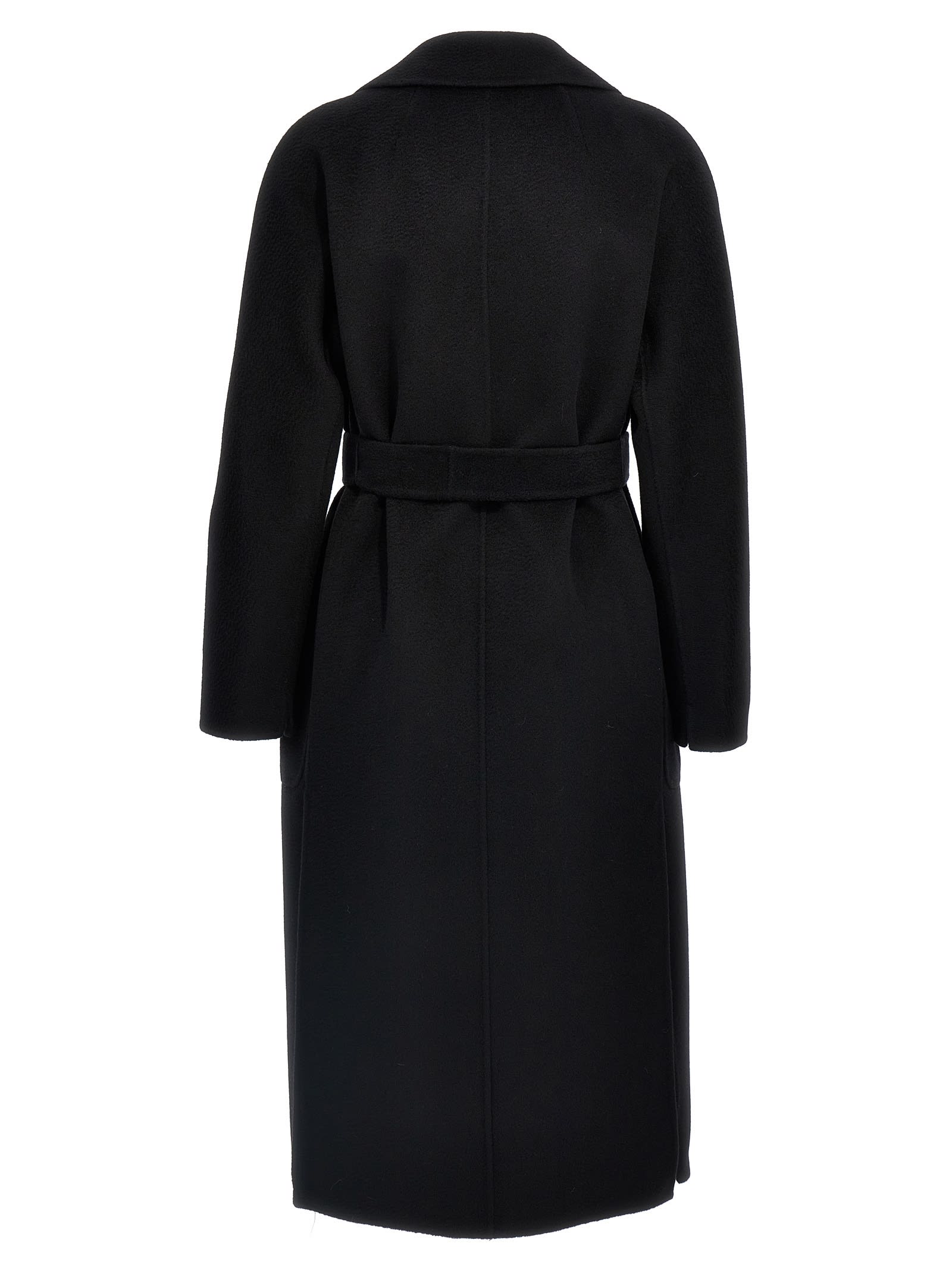 Shop 's Max Mara Amore Coat In Black