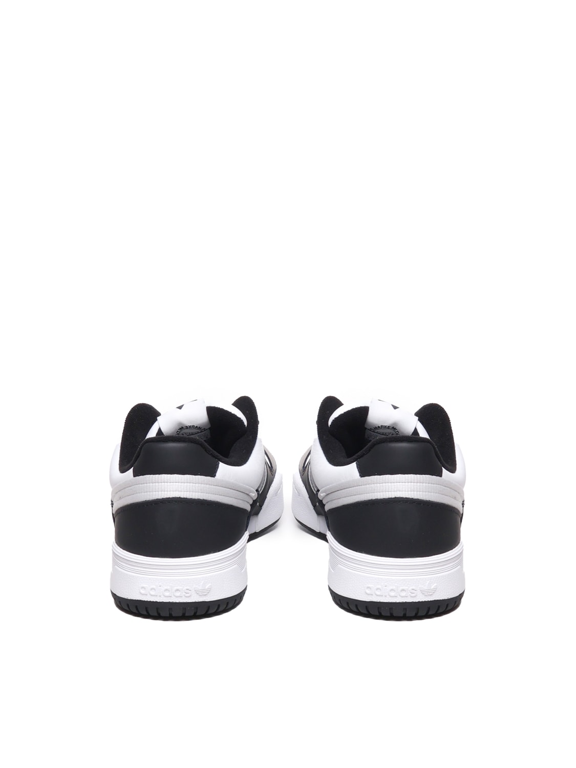 Shop Adidas Originals Team Court 2 Sneakers In Black