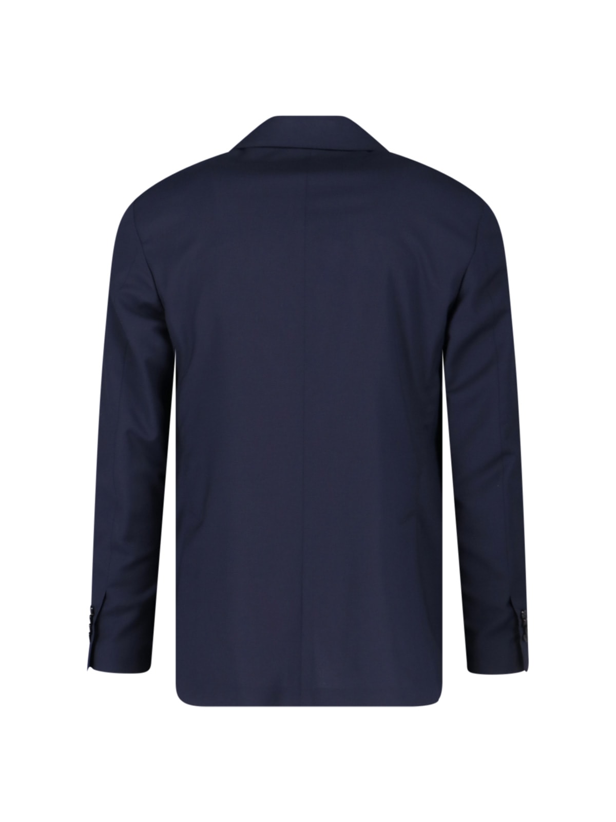 Lardini Tailored Two-button Blazer And Slim-fit Trousers Set In Blue