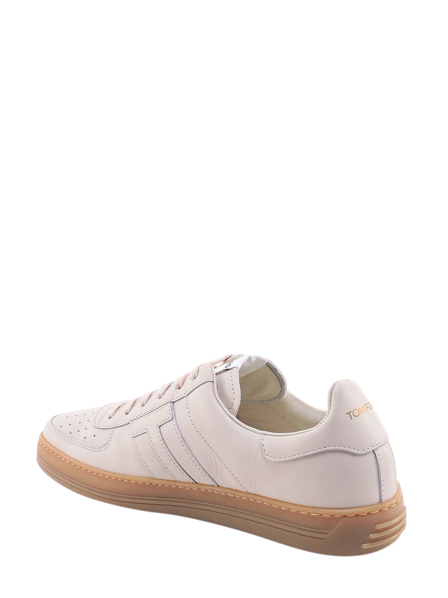 Shop Tom Ford Sneakers In Ivory