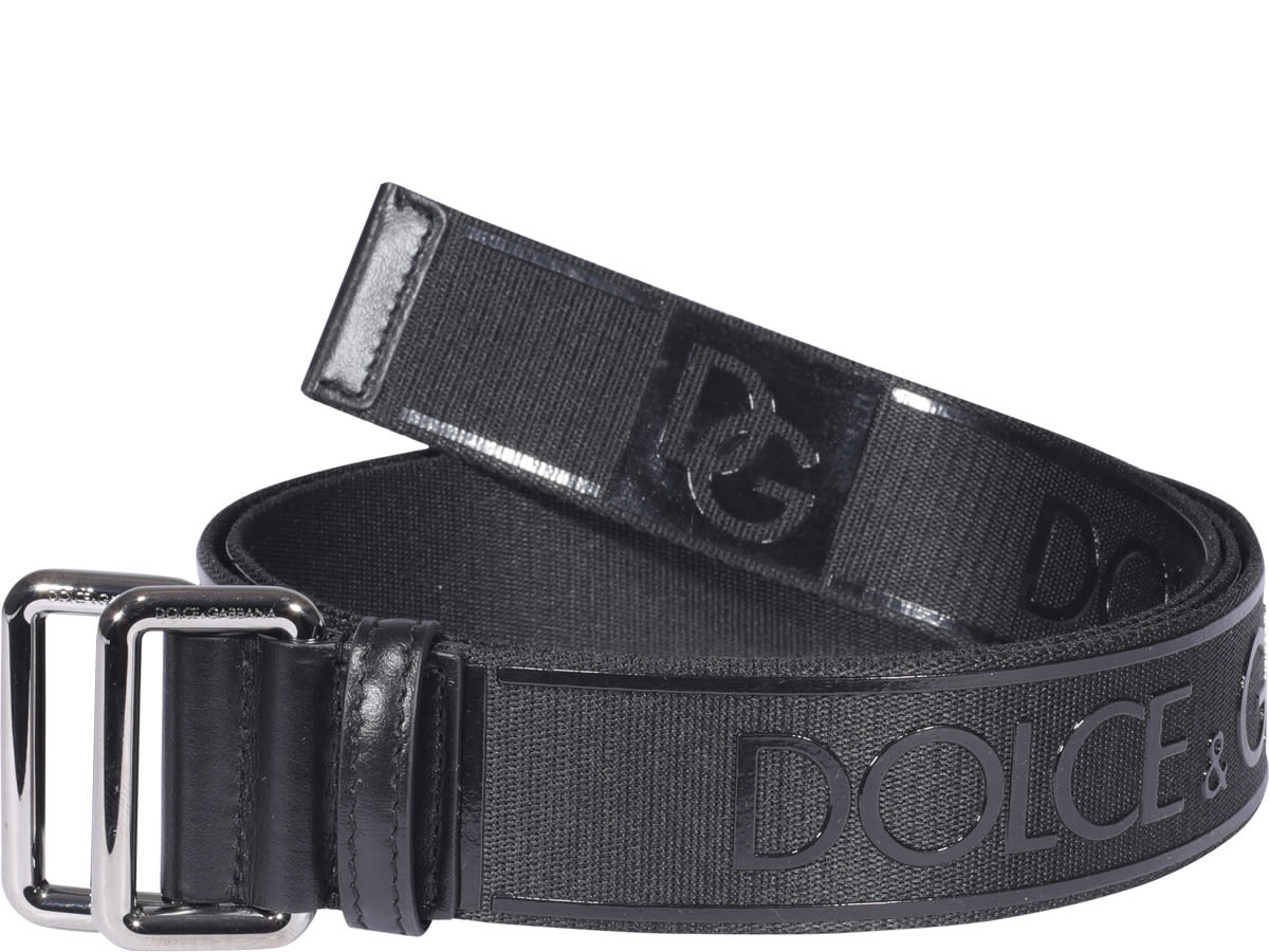 Dolce & Gabbana Logo Tape Belt