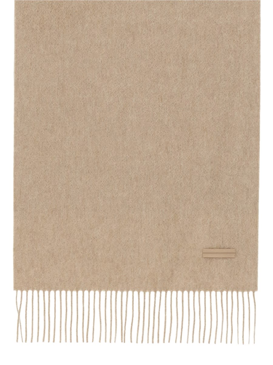 Shop Zegna Oasis Cashmere Scarf In Beige