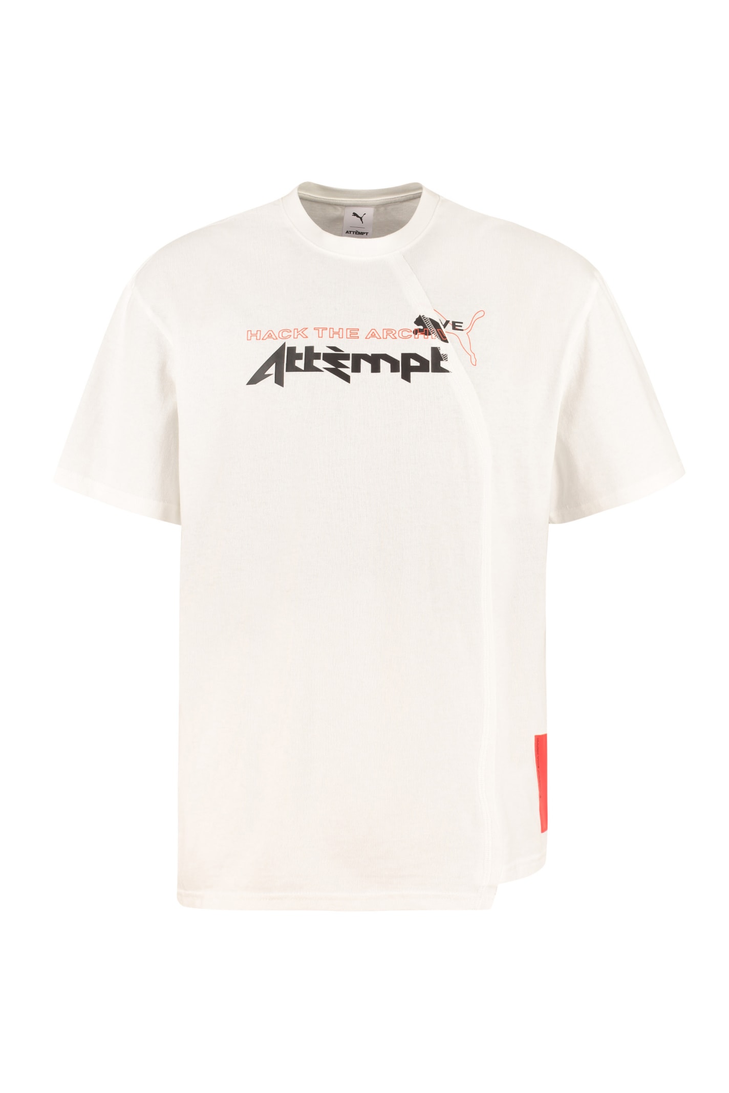 Puma Cotton Crew-neck T-shirt -  X Attempt