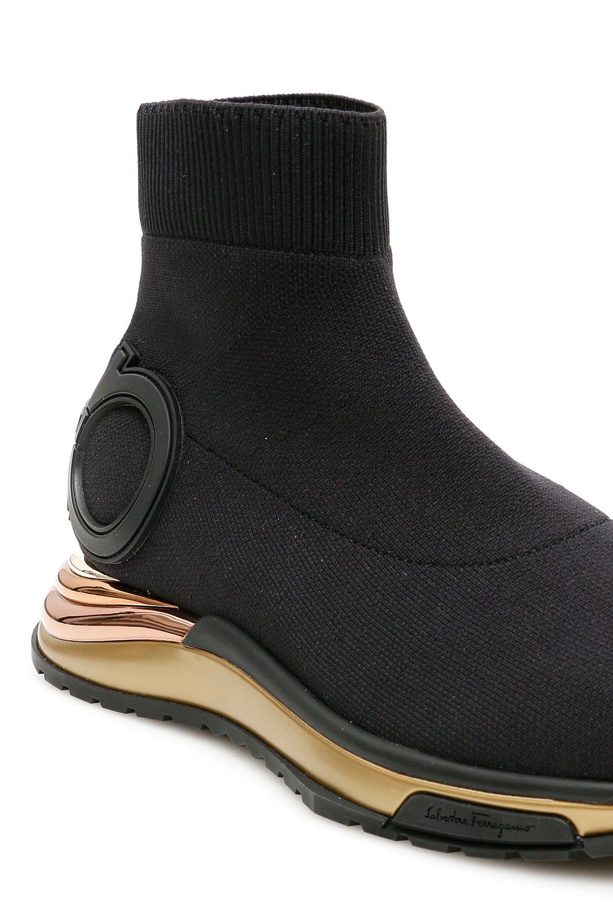 women's salvatore ferragamo gardena sock sneakers