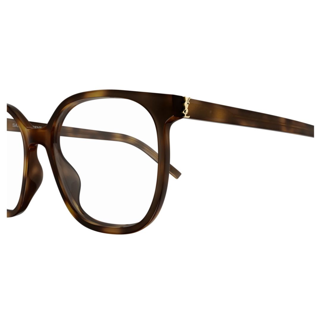 Saint Laurent Sl M155003-havana-havana-transparent In Brown