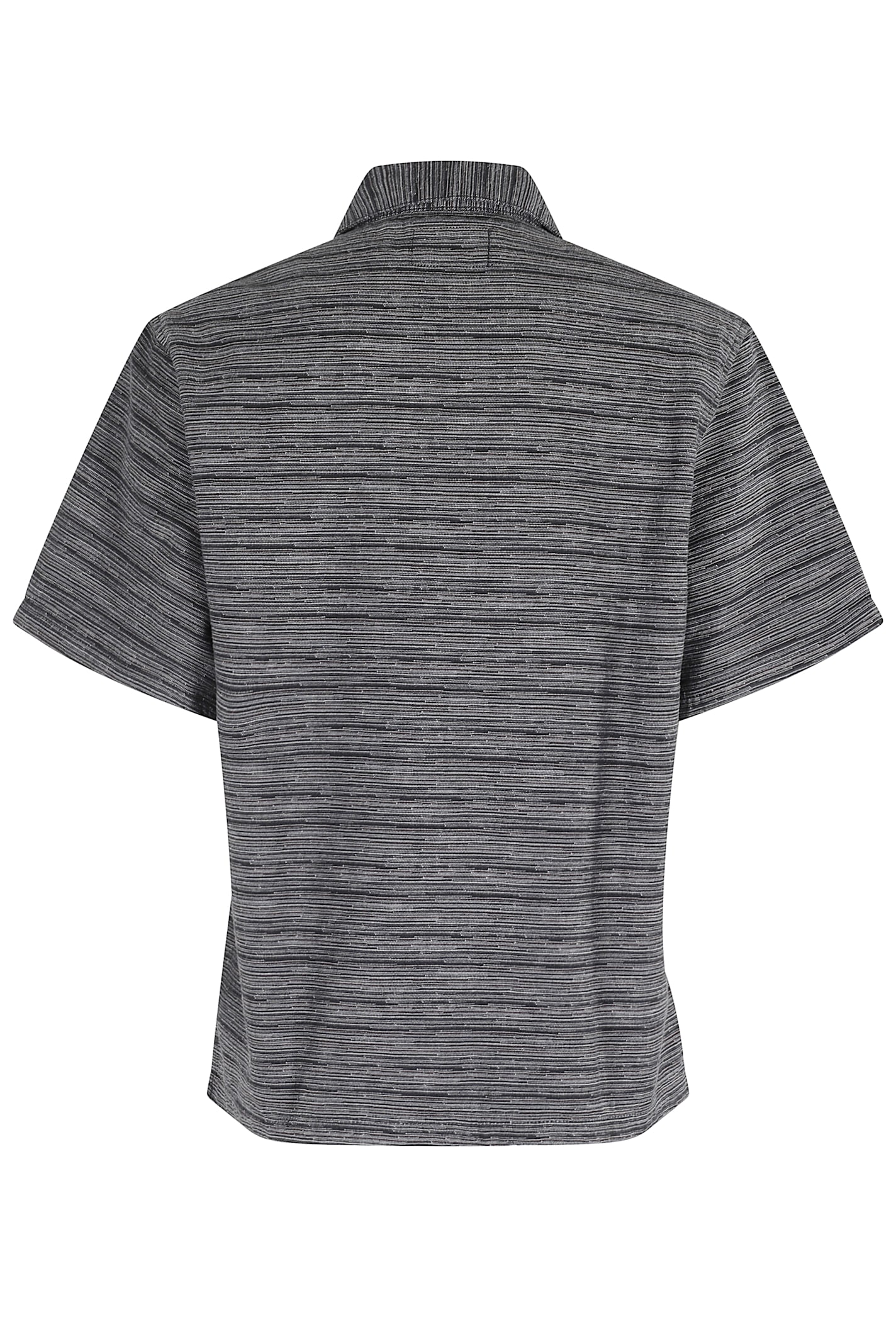 Carhartt Work In Progress Gellar Short Sleeve Cotton Jacquard Camp Shirt In Gray