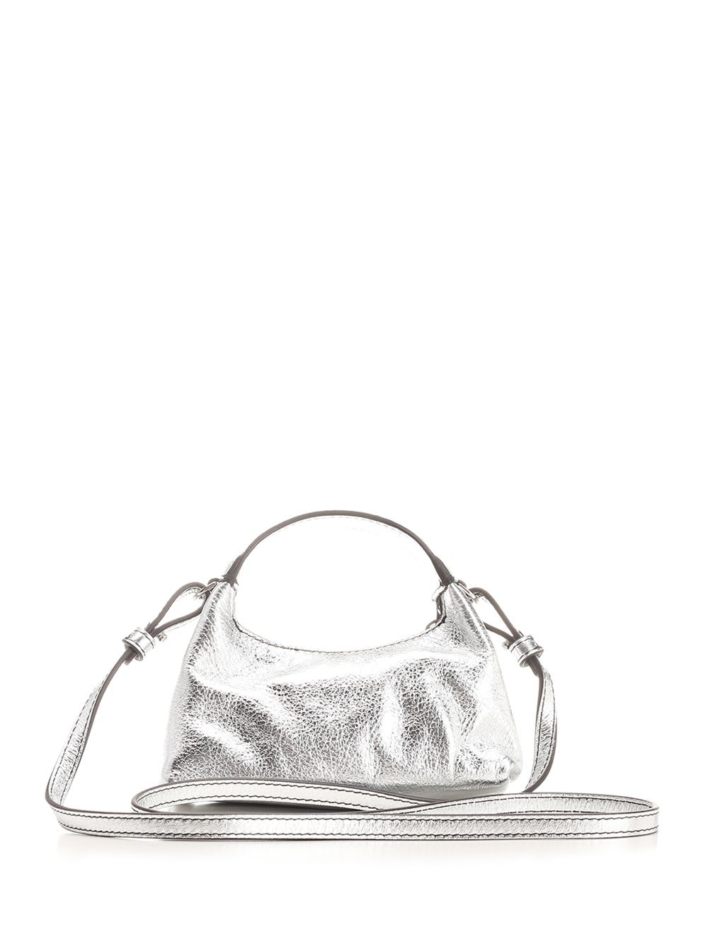 Shop Off-white Arcade Mini Bag In Silver