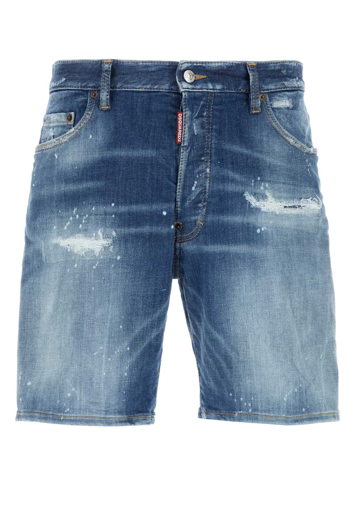 Denim Bermuda Shorts