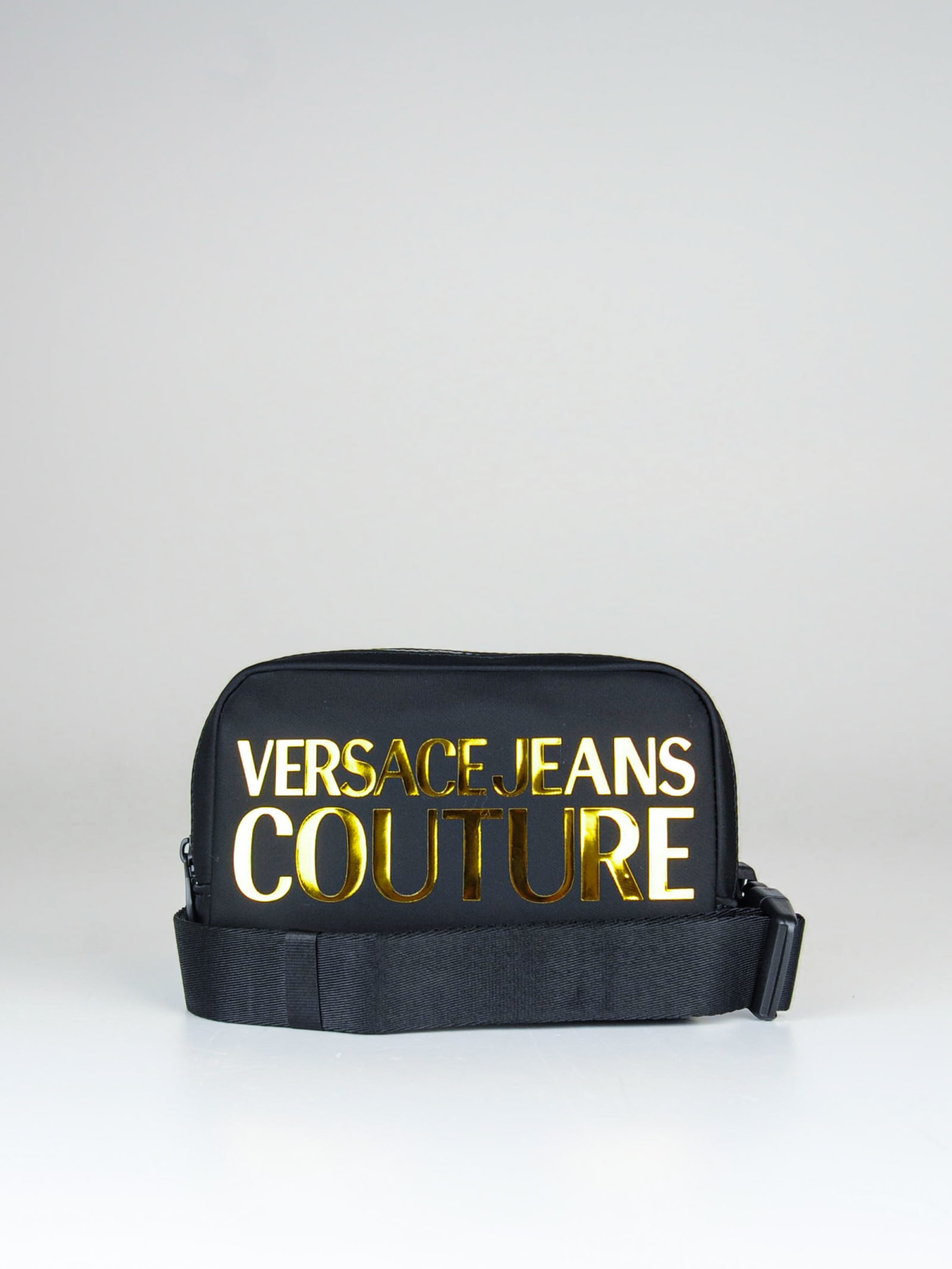 Versace Jeans Couture Golden Logo Bags Smooth Clutch