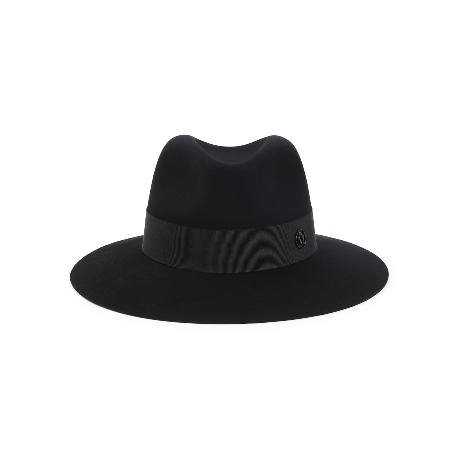 Maison Michel Wool Felt Virginie Fedora In Black