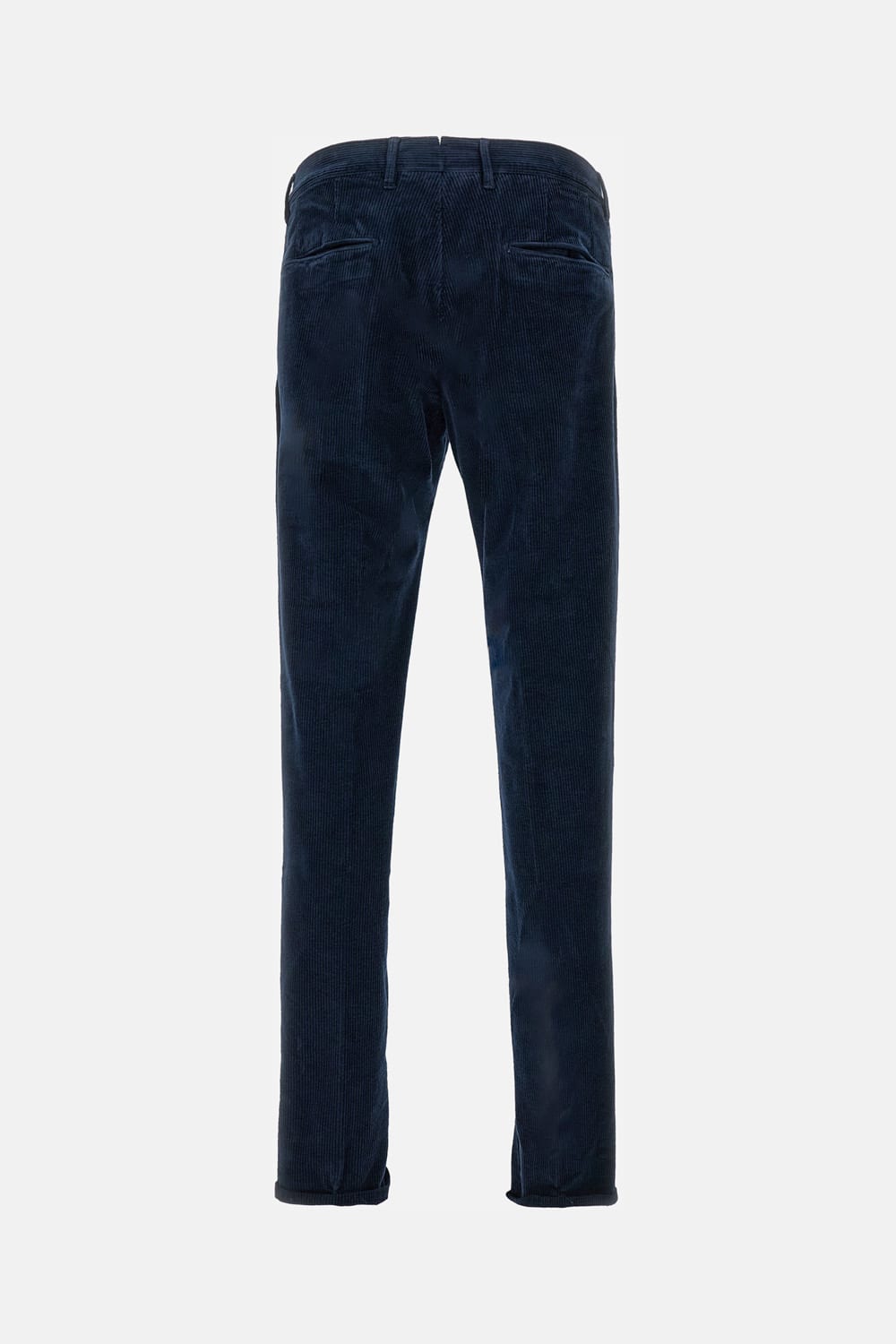 Incotex Velvet Trousers In Blue