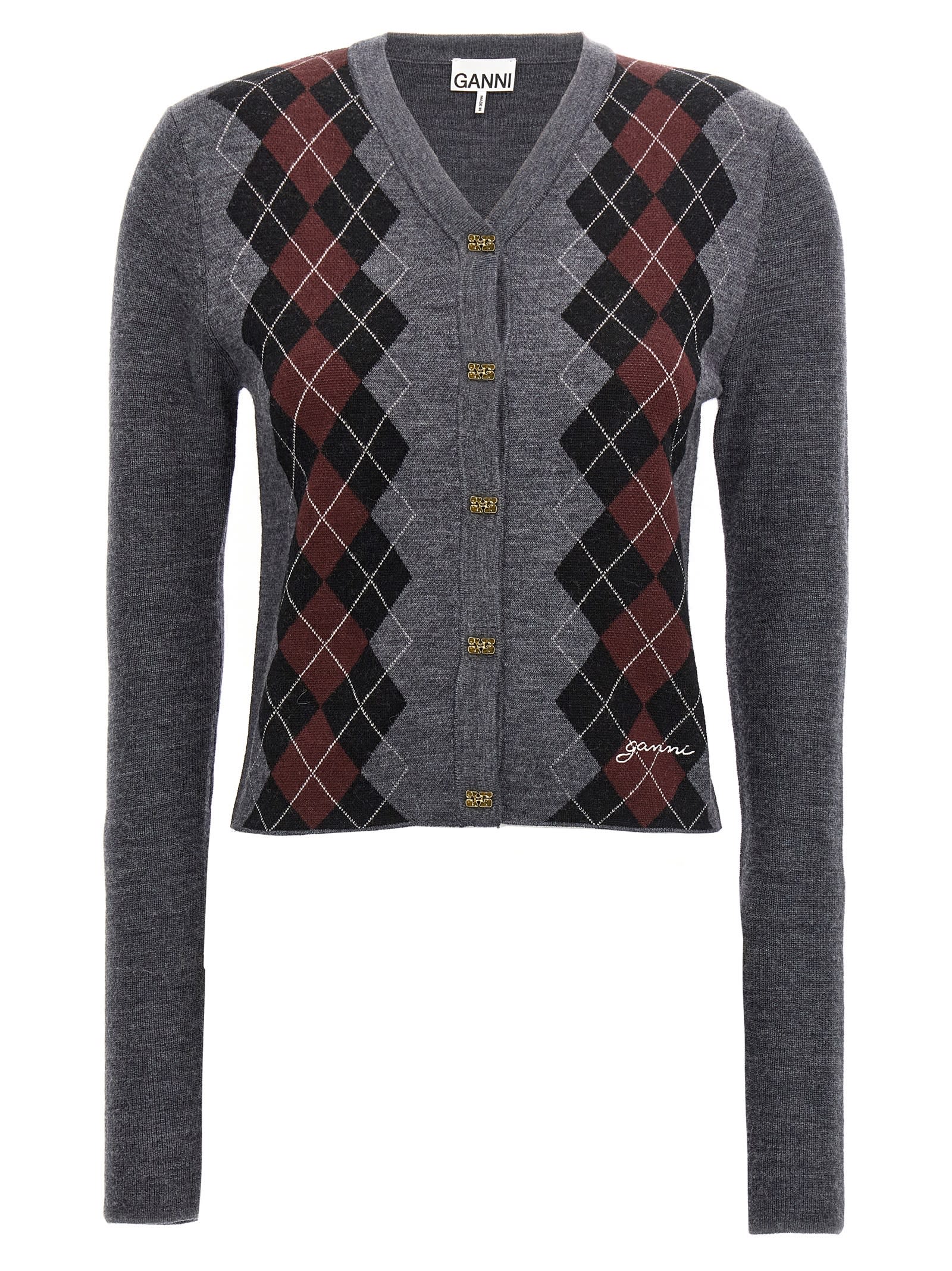 Argyle Cardigan