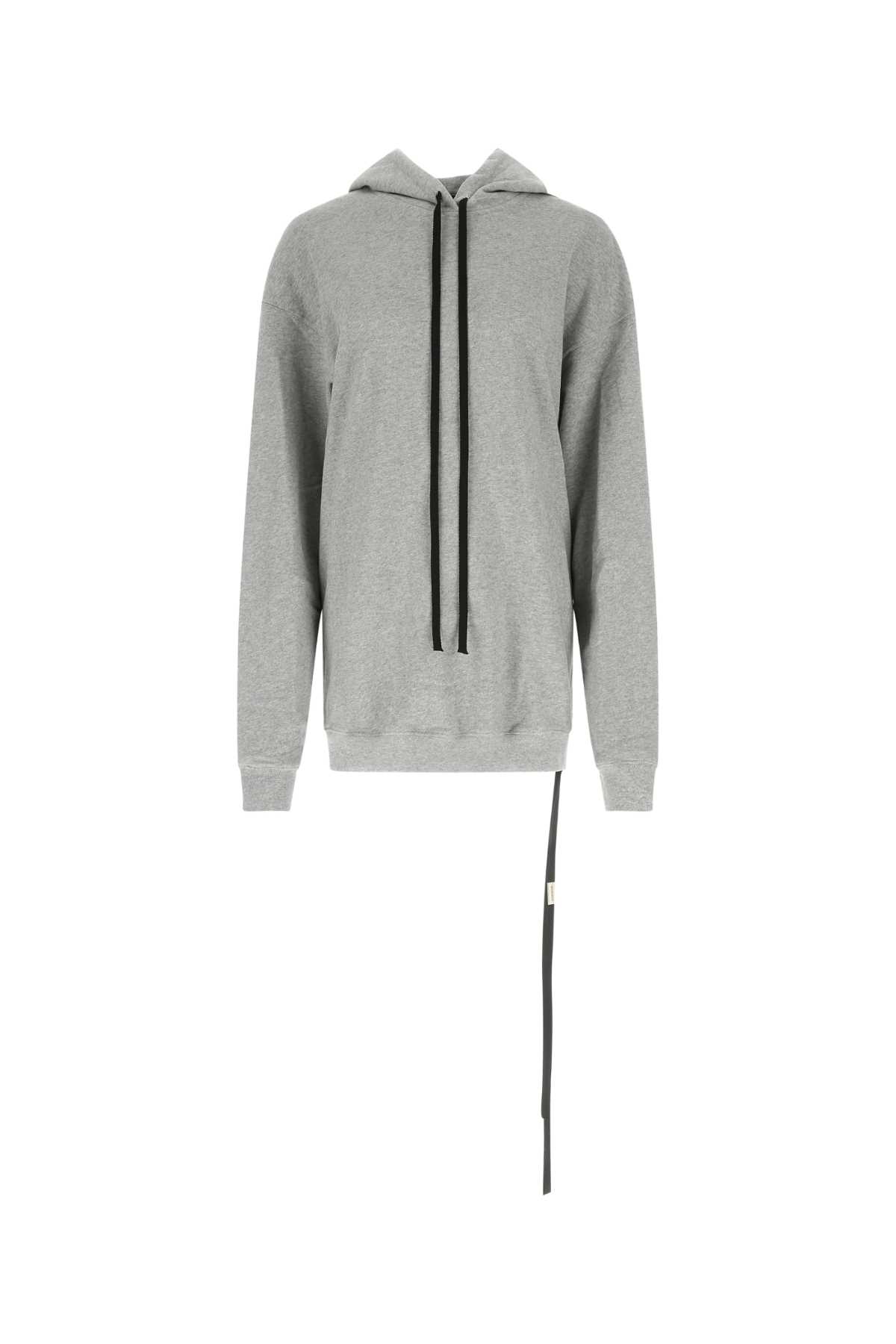 Grey Cotton Oversize Olivia Sweatshirt