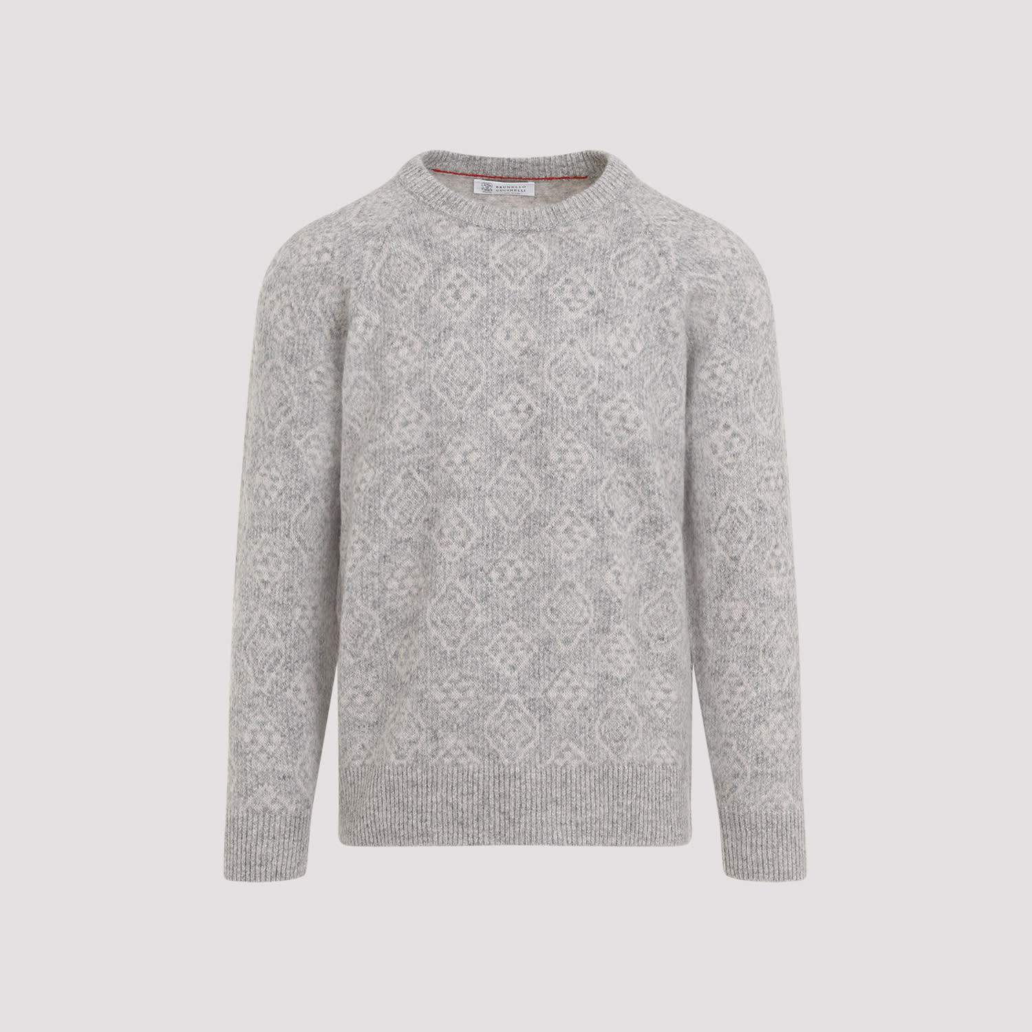 Shop Brunello Cucinelli Sweater In Grigio