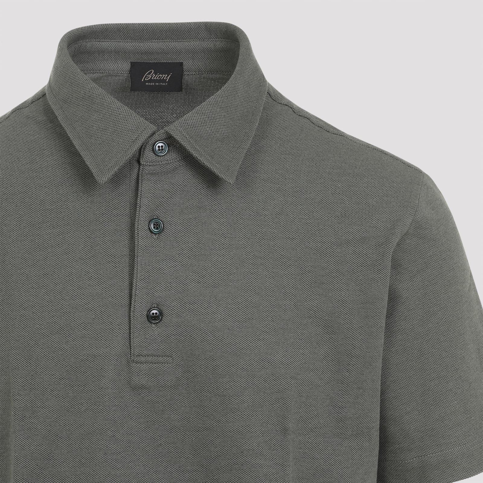 Shop Brioni Polo In Reseda Lead