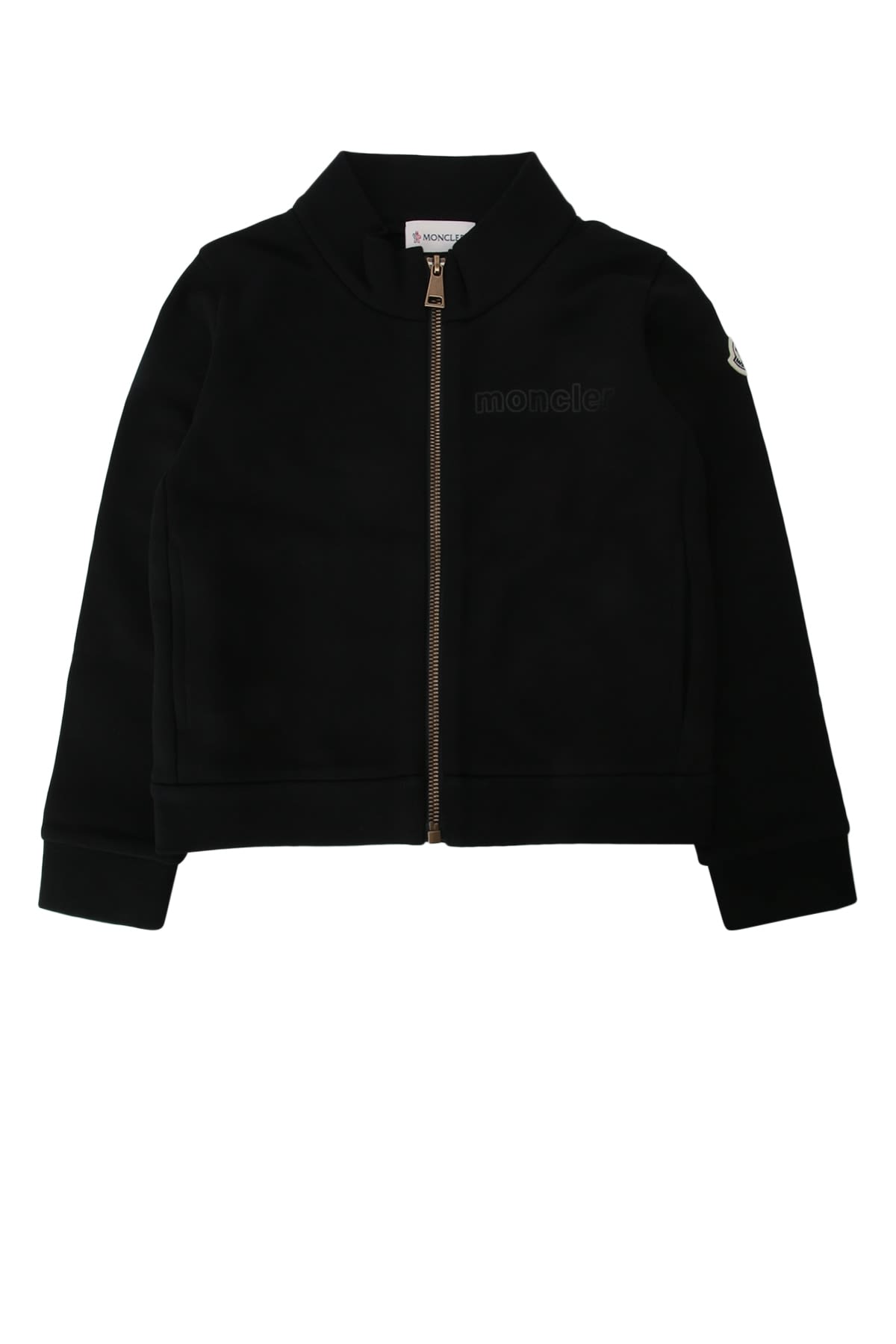 Moncler Kids' Knitwear Clothing Ensemble In Black