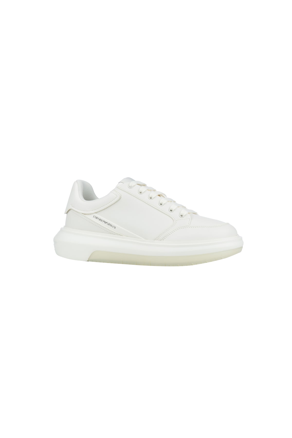 Shop Emporio Armani Sneakers In White