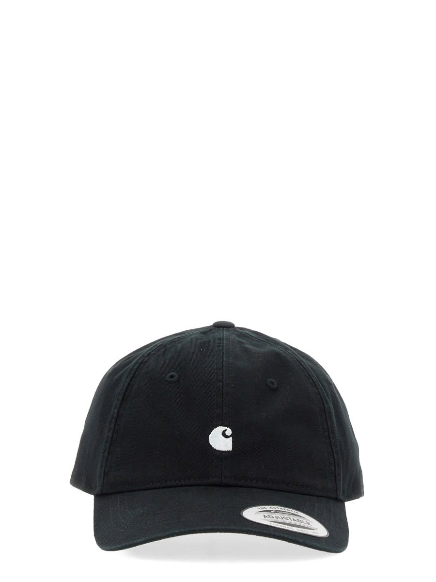 Shop Carhartt Baseball Hat With Logo In Black