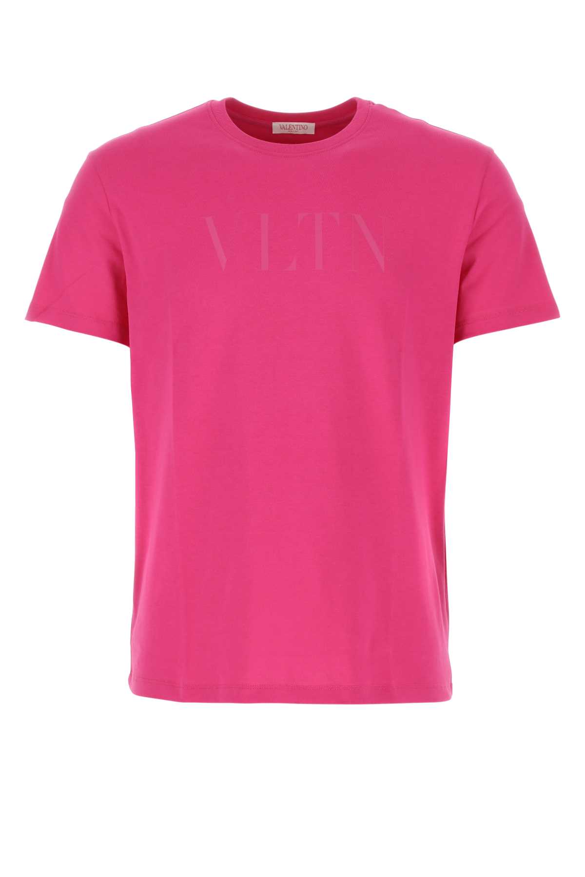 Valentino Pp Pink Cotton T-shirt In Pinkpp