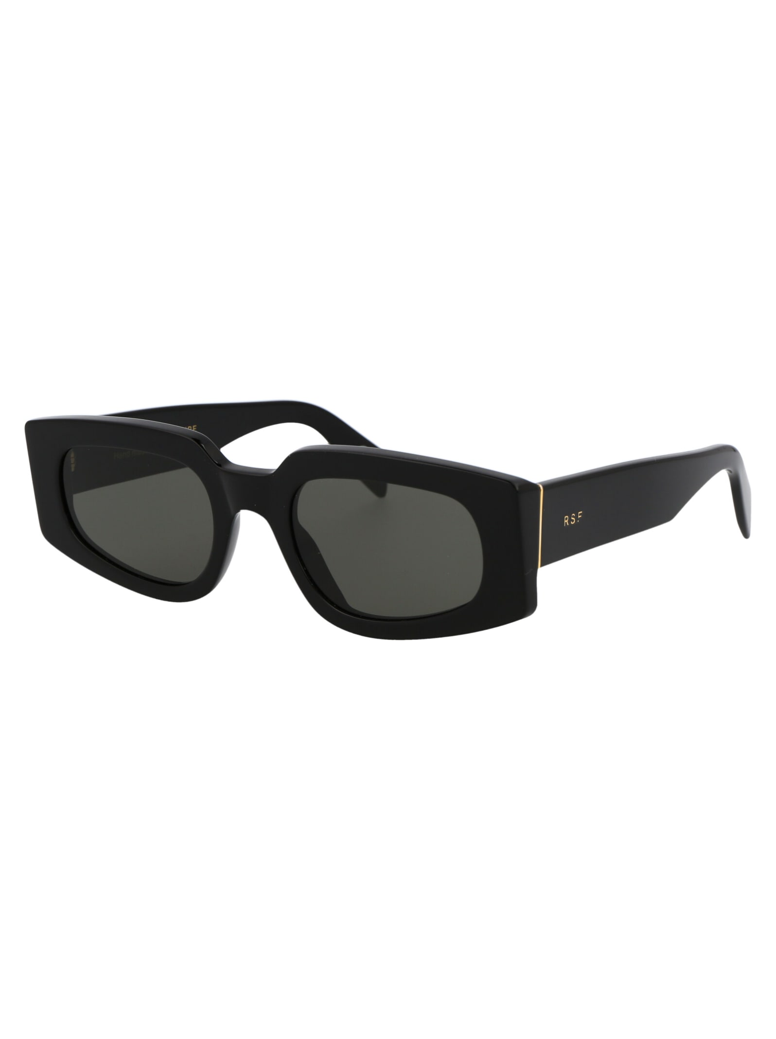Shop Retrosuperfuture Tetra Sunglasses In Black