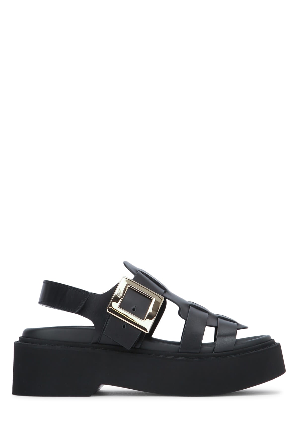 Roger Vivier Viv Rangers High Metal Sandal