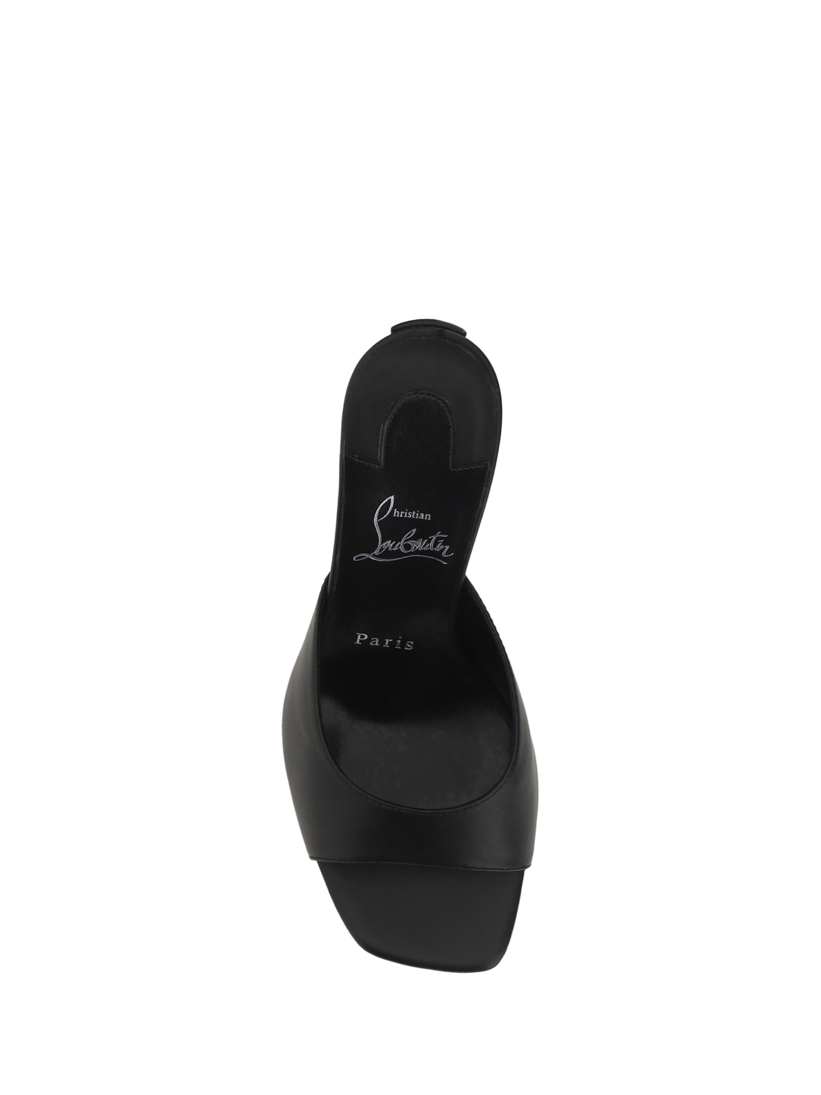 Shop Christian Louboutin Condora Mule Sandals In Black
