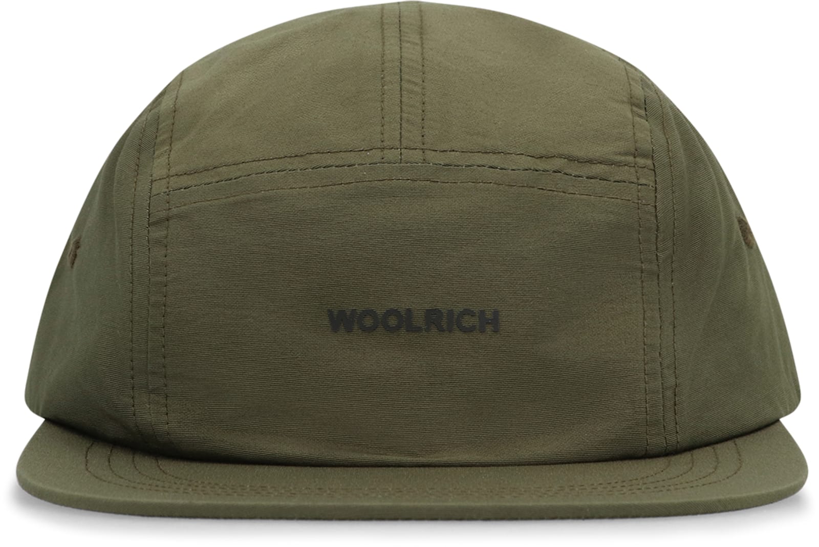 Woolrich Logo Baseball Cap In Green