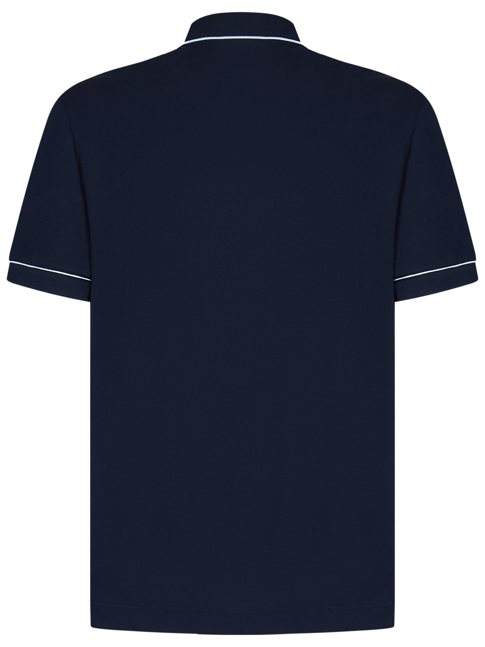 Shop Lacoste Smart Paris Polo Shirt In Blue