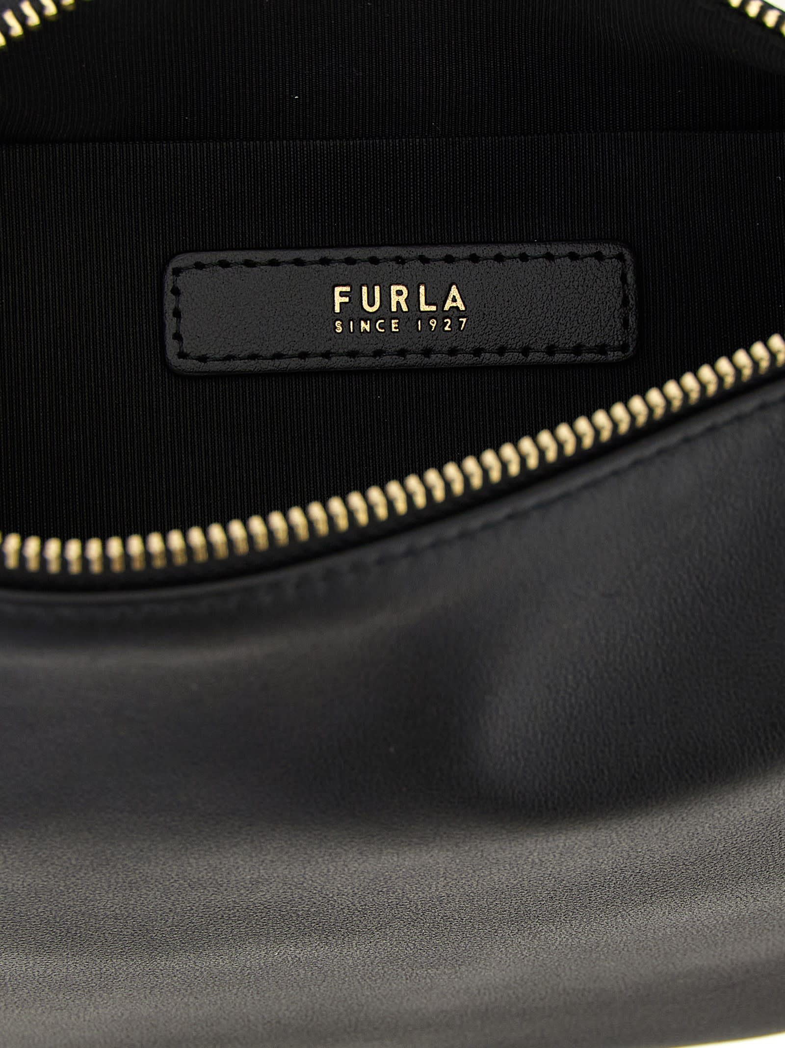 Furla Nuvola Mini Handbag In Black