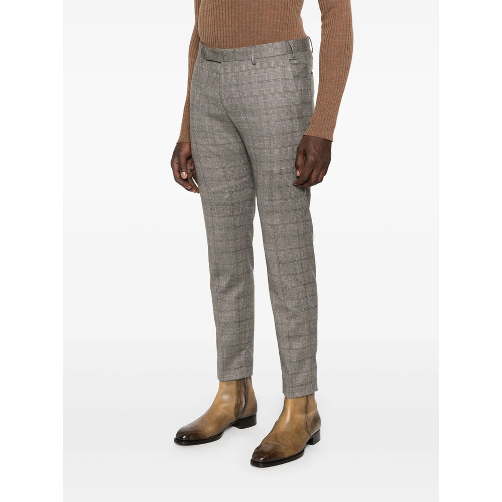 Pt Torino Pants Gray, Brown In Gray