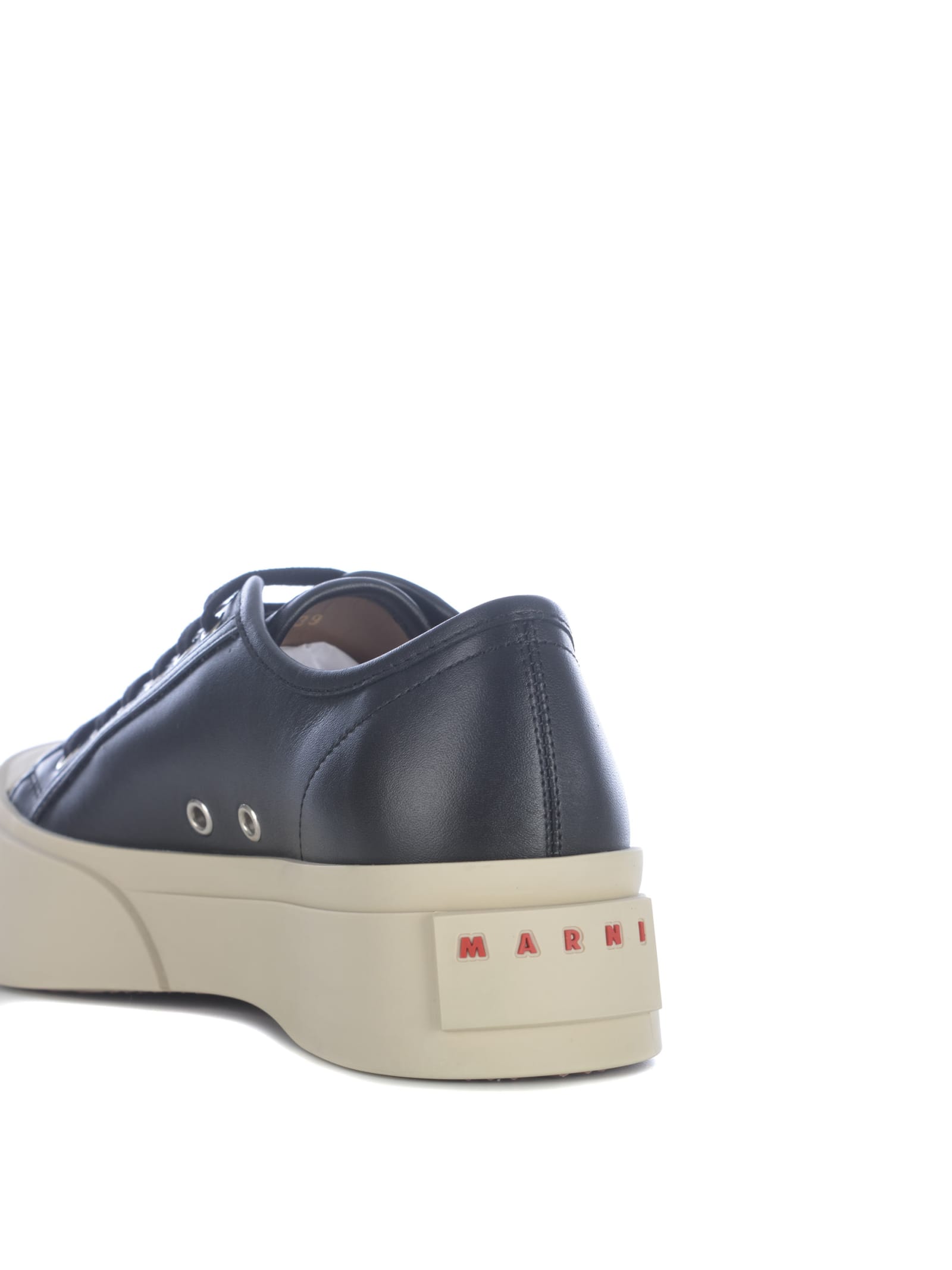 Shop Marni Sneakers  Pablo Made Of Nappa In Nero