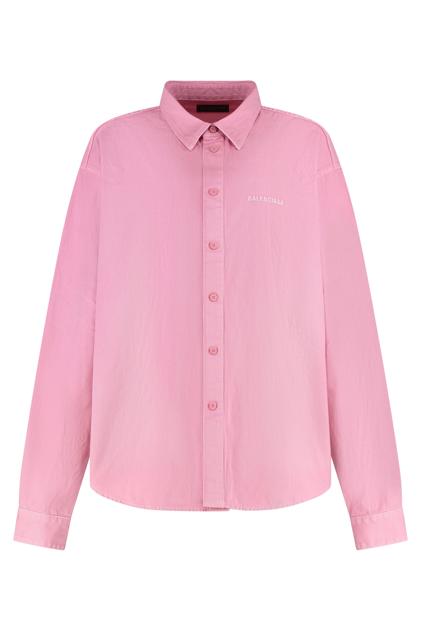 Balenciaga Denim Jacket In Pink
