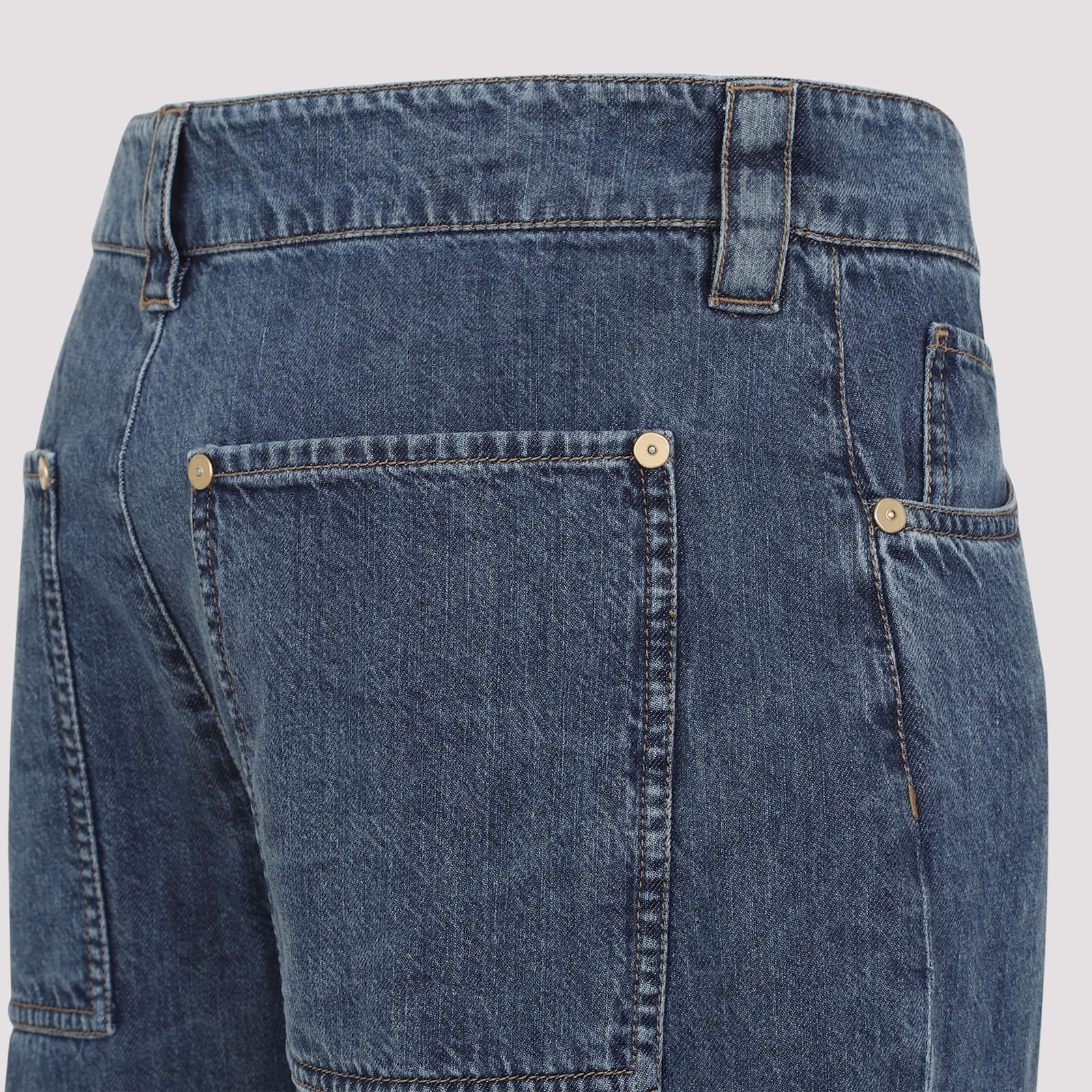 Shop 's Max Mara Cassia Jeans In Medio Pulito