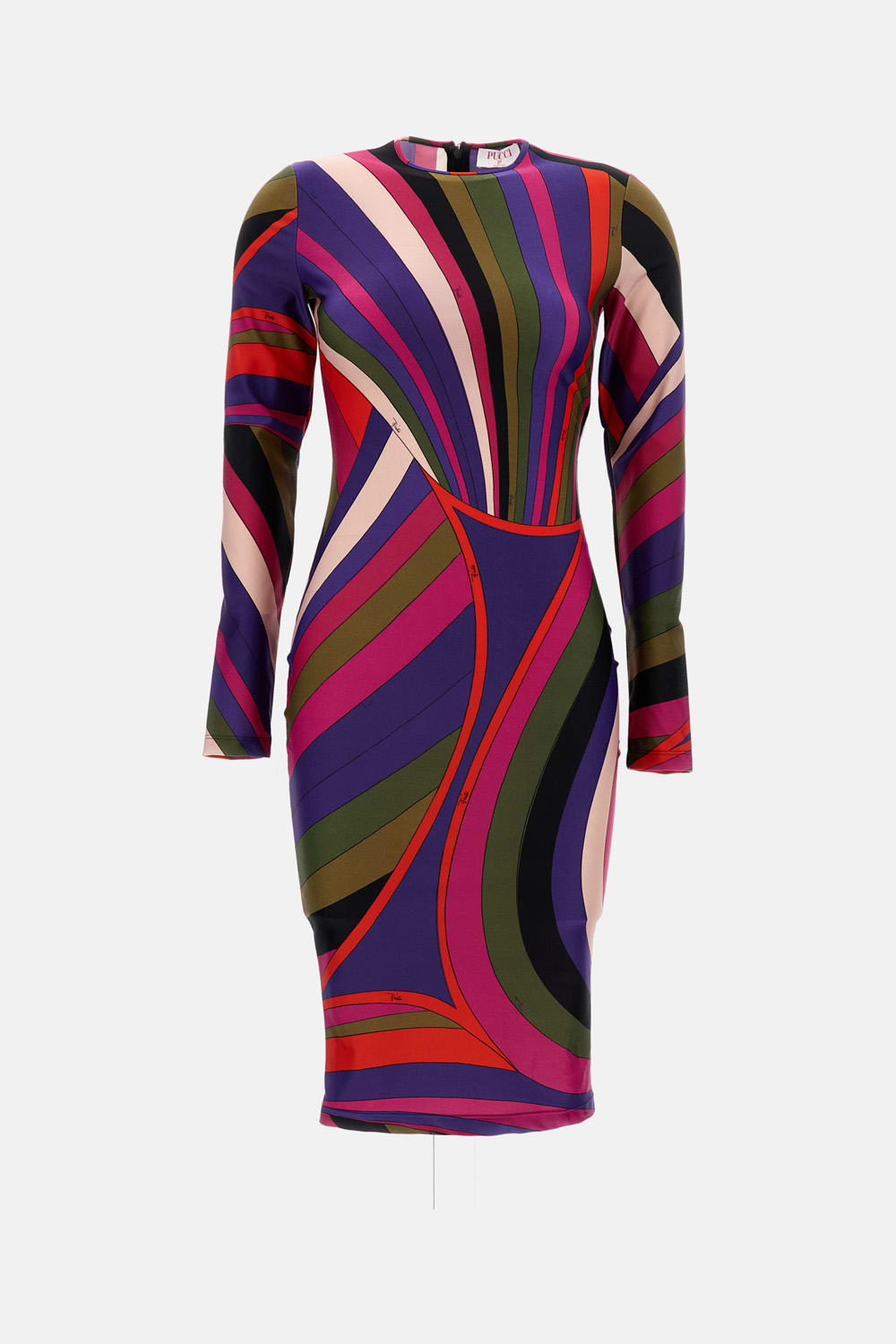 Pucci Lycra Dress With Iride Print In Multi