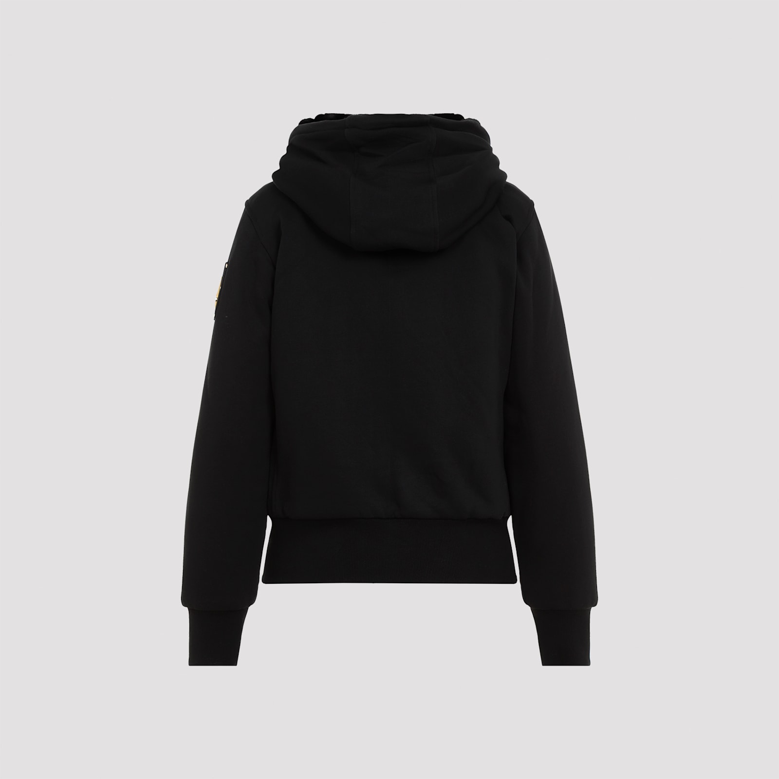 Moose Knuckles Moose Knuckes Madison Bunny Gold Jacket In Black