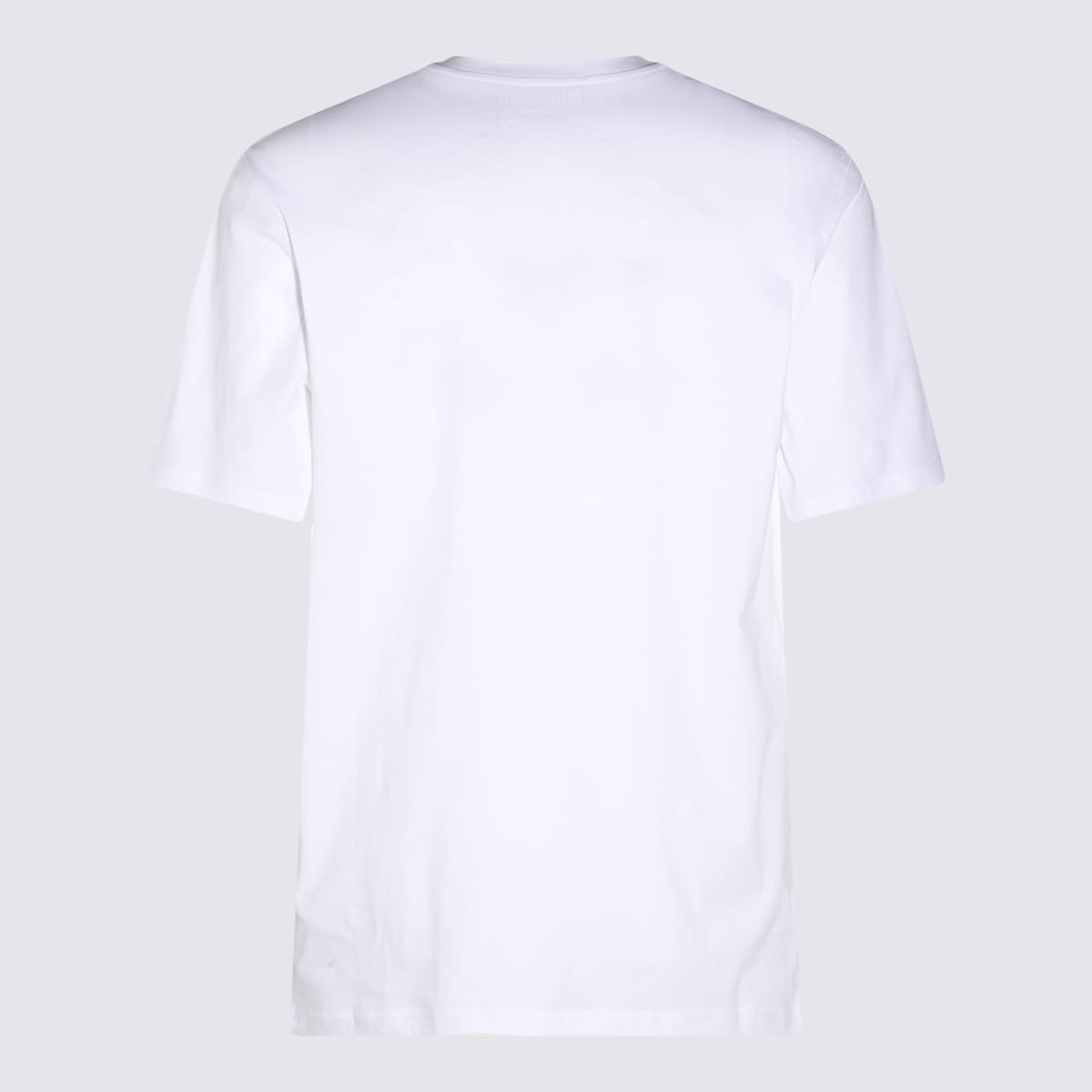 Shop Moschino White Cotton T-shirt