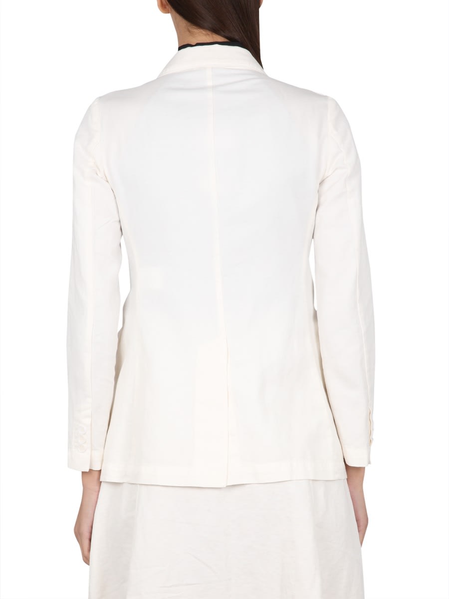 Aspesi Women's Double-breasted Jacket In Ivory