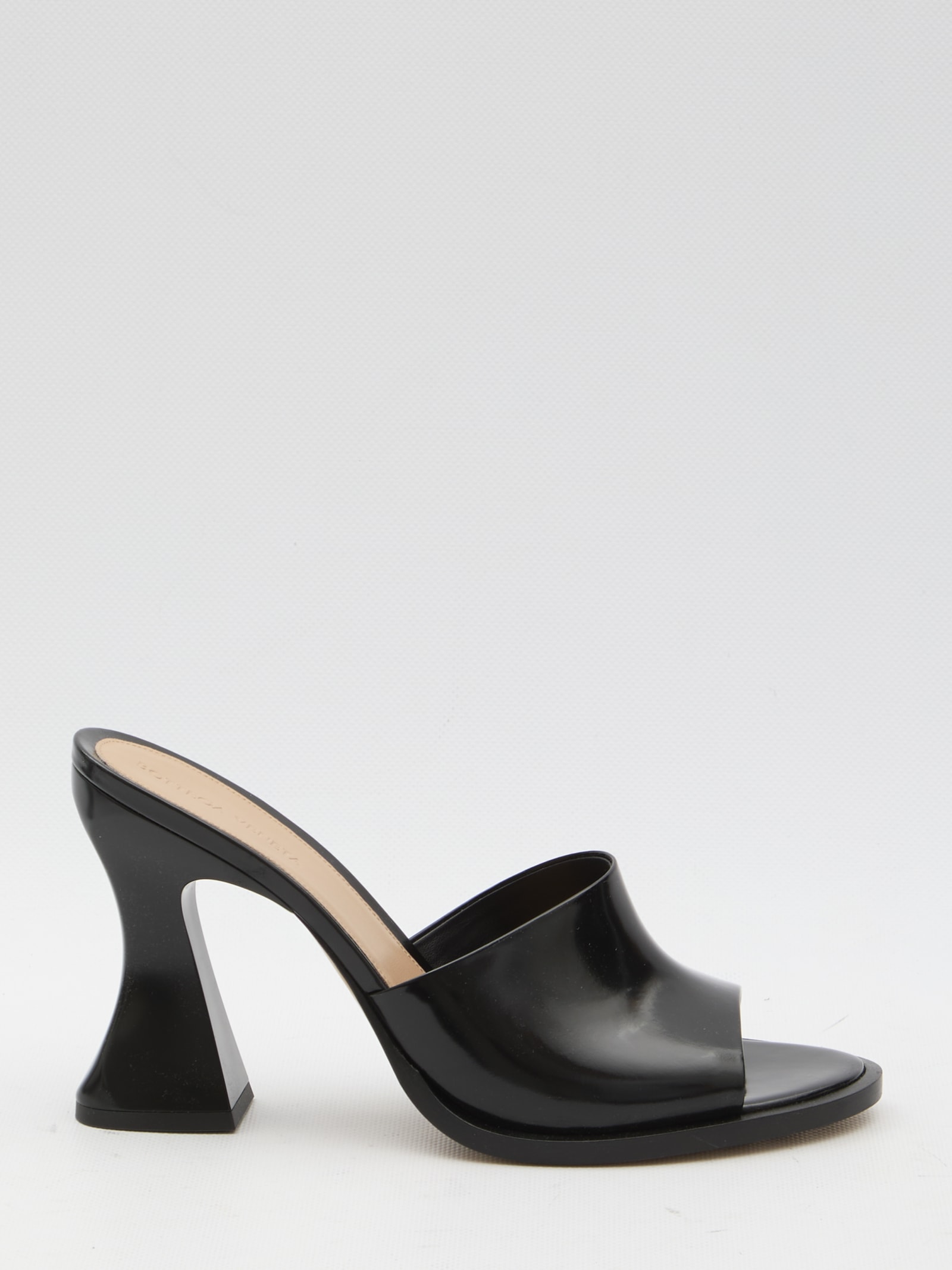 Shop Bottega Veneta Cha-cha Mules In Black