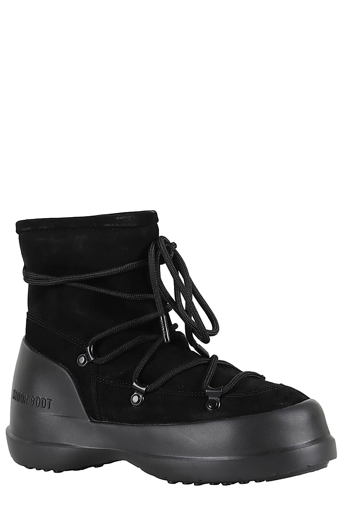 Shop Moon Boot Luna Boot Suede City Capsule In Black