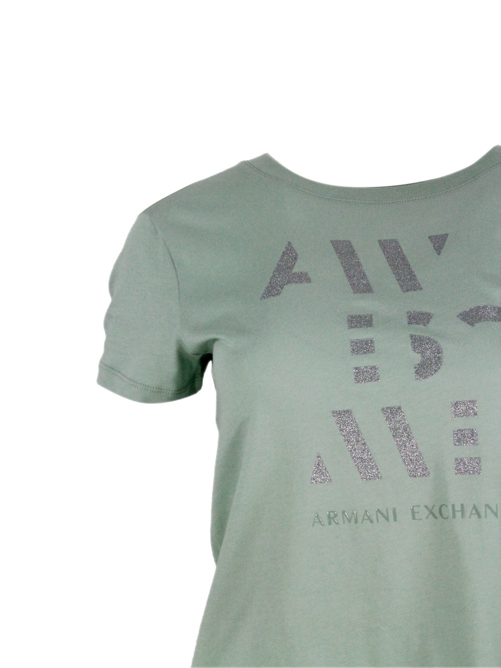Armani Exchange T-shirt In Green