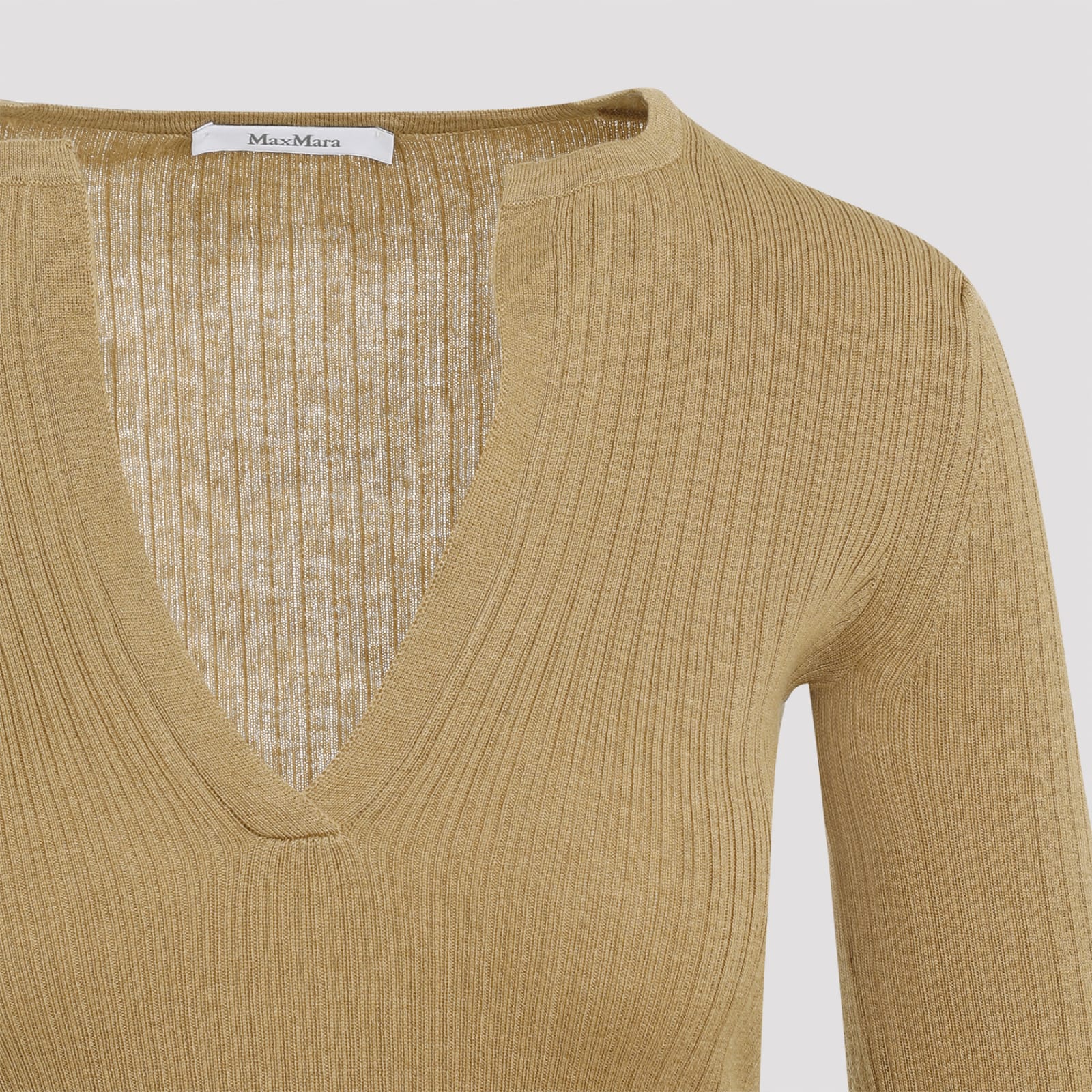 Shop Max Mara Urlo Pullover In Cammello